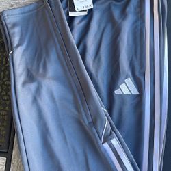 3 StripesJogger, L, Gray 