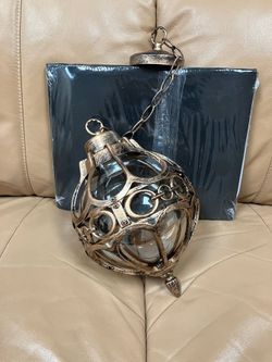 14 Pendant Light Fixtures, Glass Lampshade with Bronze Aluminum (New – never used) $200 EACH