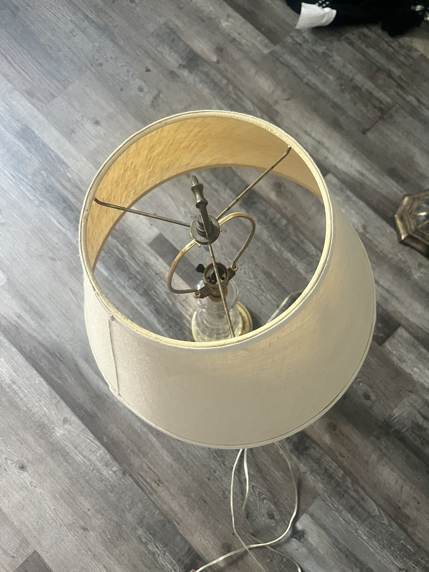 Glass Table Lamp