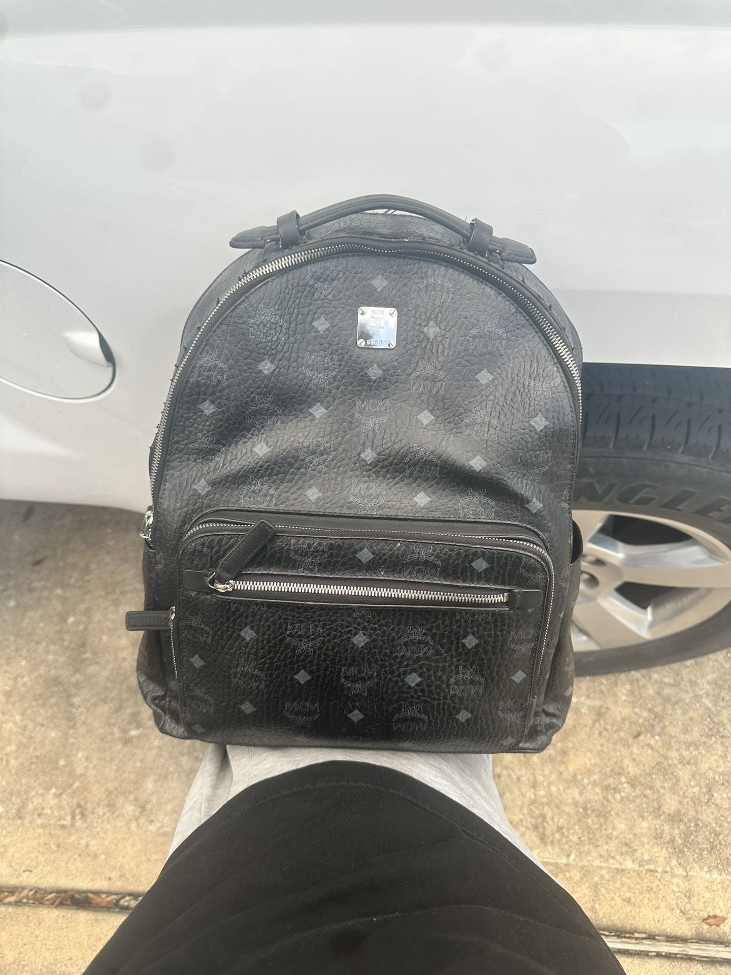 Mcm Backpack All Black