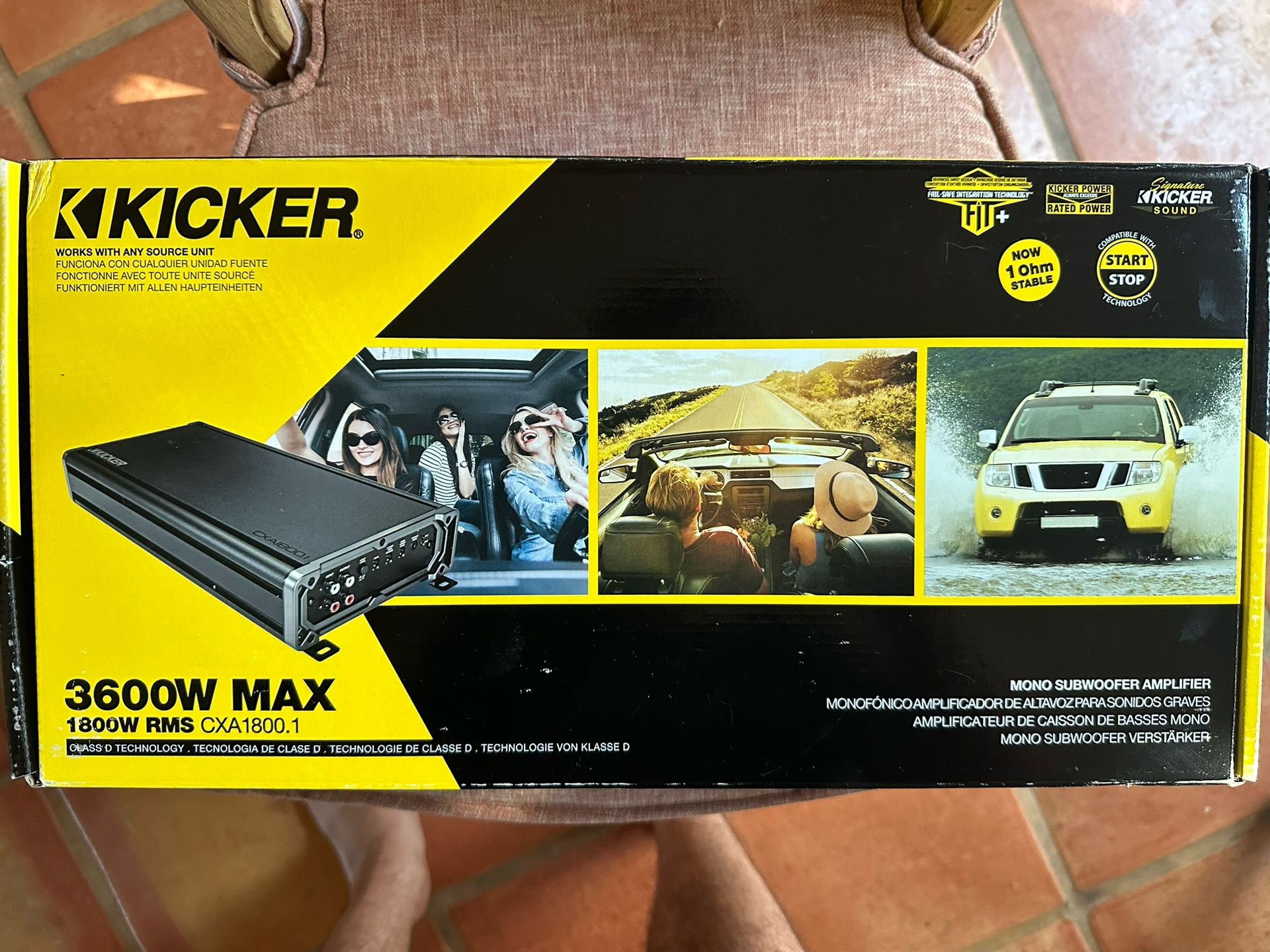 Kicker CXA 1800.1