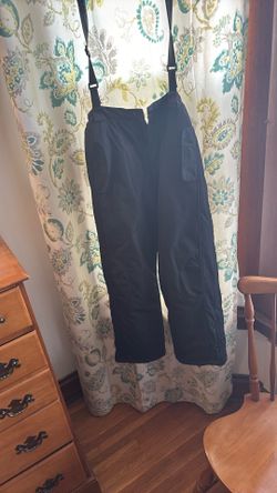 Snow Pants Size Large, Black