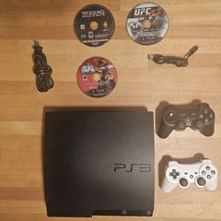 PlayStation 3 Slim Bundle With Games