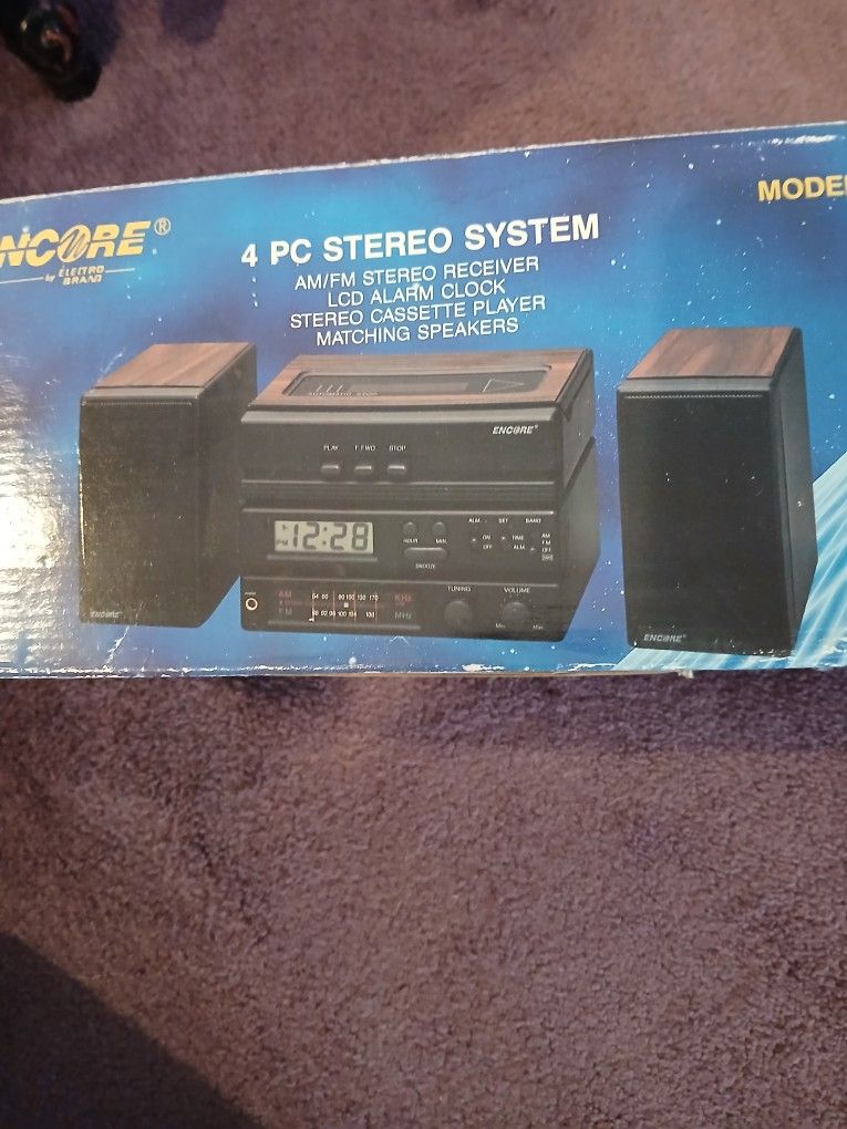 4 PC STEREO SYSTEM