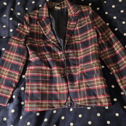 Gymboree Plaid Coat size 10