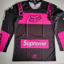 Fox Supreme Pink Motorcycle Jersey New $45