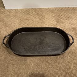 Vintage Cast Iron Shallow Fryer