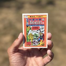 🔥 1990 Marvel “Most Valuable Comics” Avengers #1 (1963) MINT