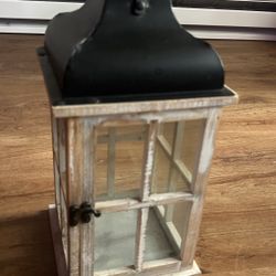 Glass Door Candle Holder