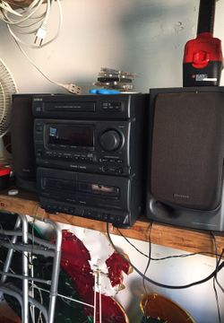AIWA Radio with speakers