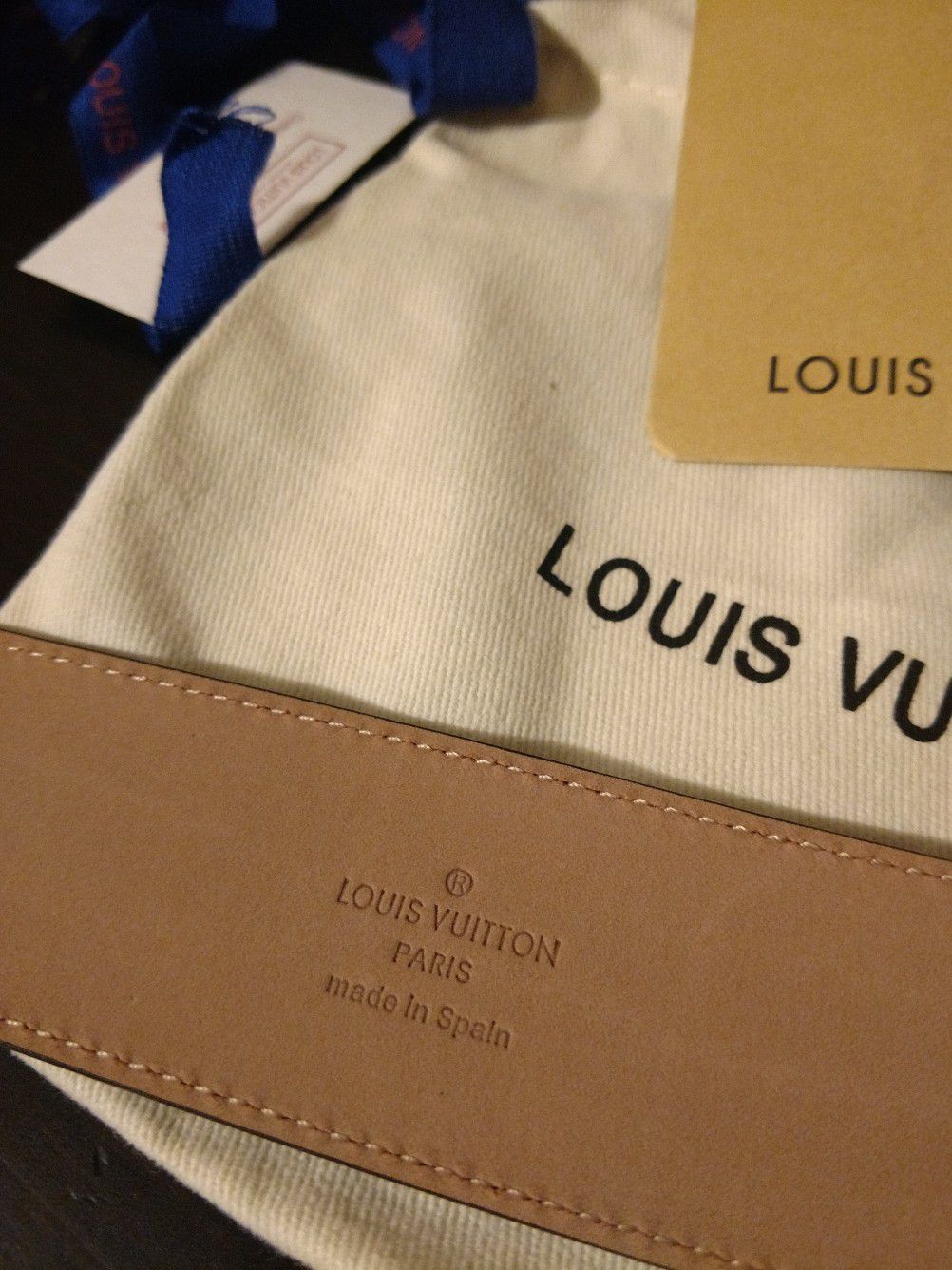 Louis Vuitton Damier Graphite Belt Euro 105/42 M9808 for Sale in Lynwood,  CA - OfferUp