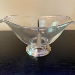 Sterling Silver / Glass  Bowl 