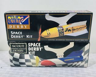 Cub Scout Derby Space Derby Kit Boy Scouts of America Lot