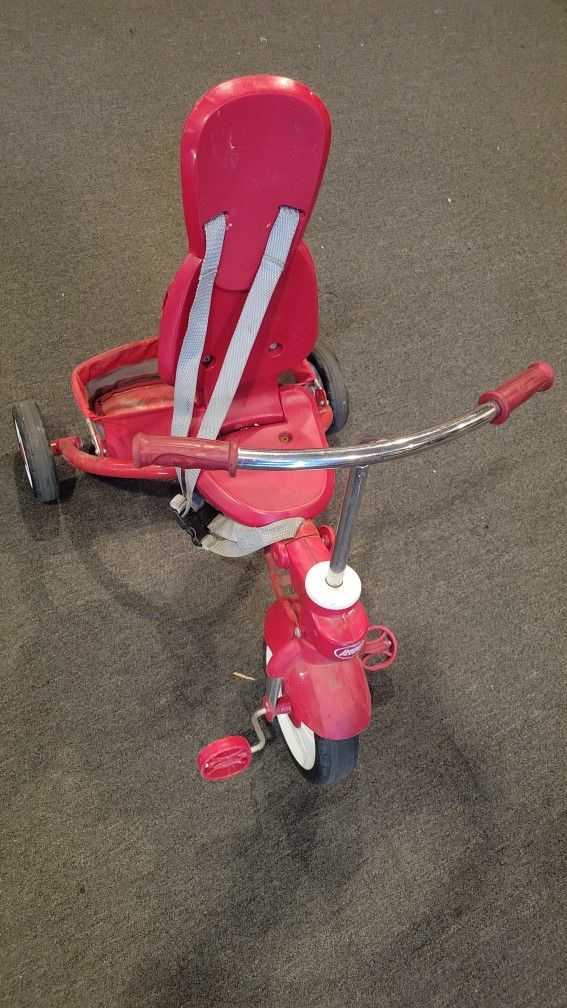 Radio Flyer Kids Youth Boys Girls Red Three Wheel Tricycle Bicycle Bike