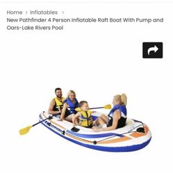 Boat Inflable 4 Person