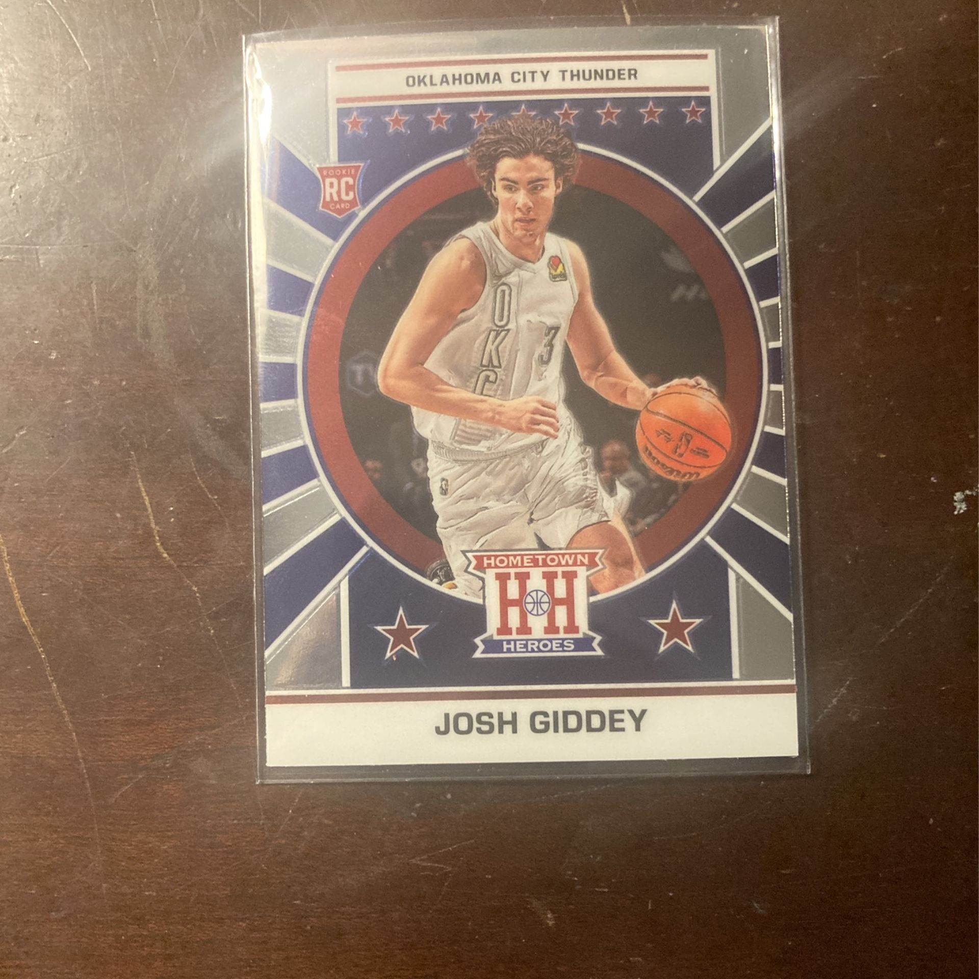 2021-22 Panini Chronicles Hometown Heroes Basketball Josh Giddey Rookie Card No. 646