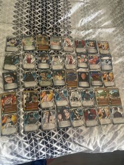 Narruto cards willing to trade or sell