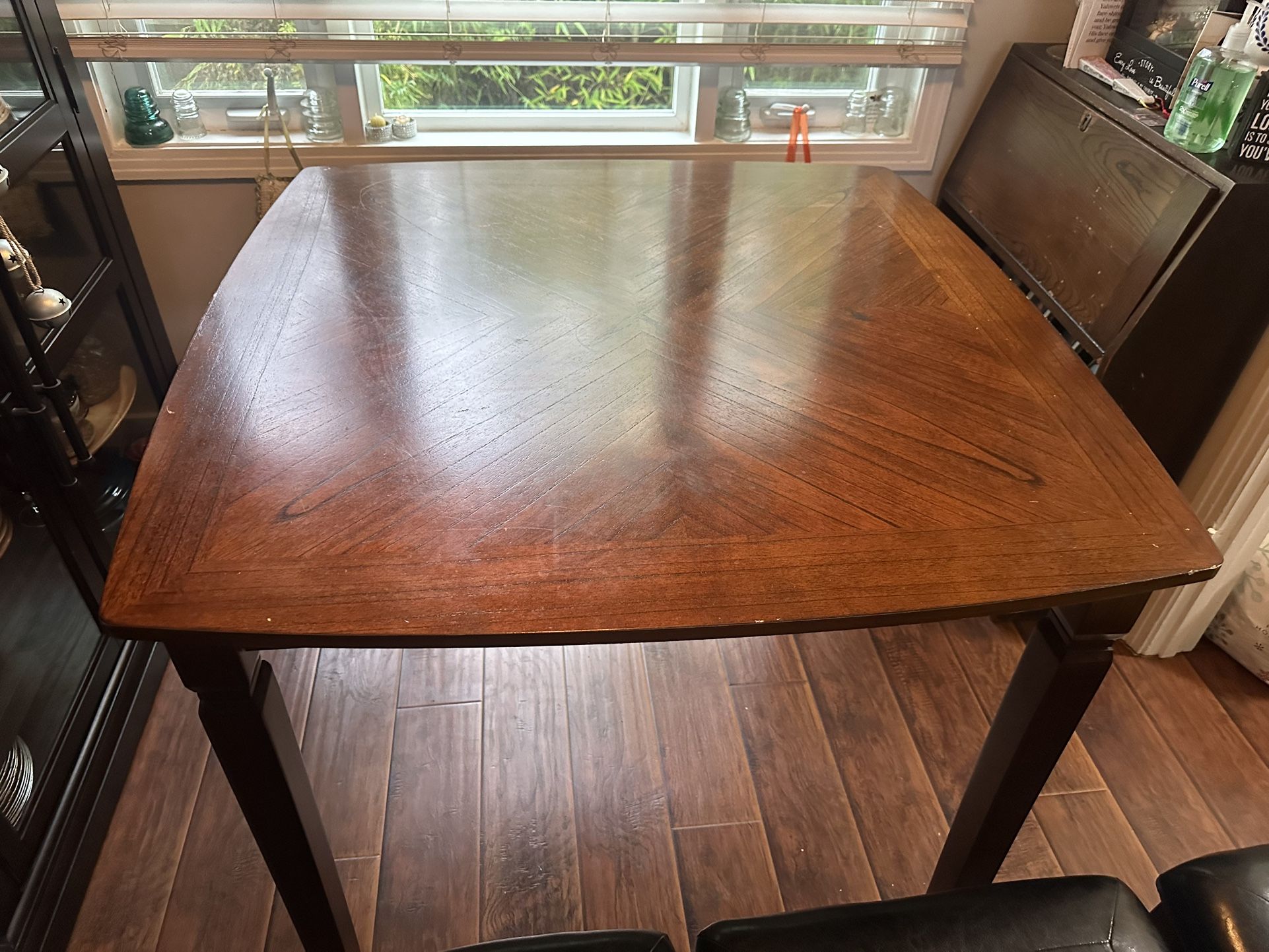 High Table And 4 Chairs 