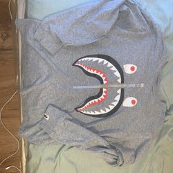Bape Shark Long Sleeve Size L