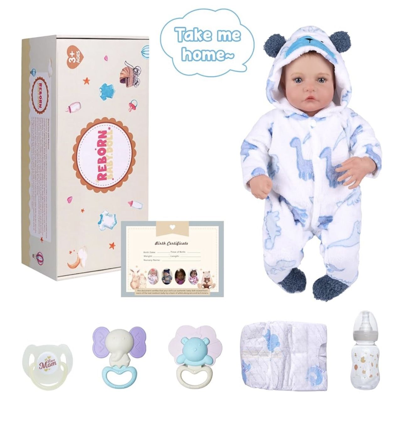 Realistic Baby Doll 20”