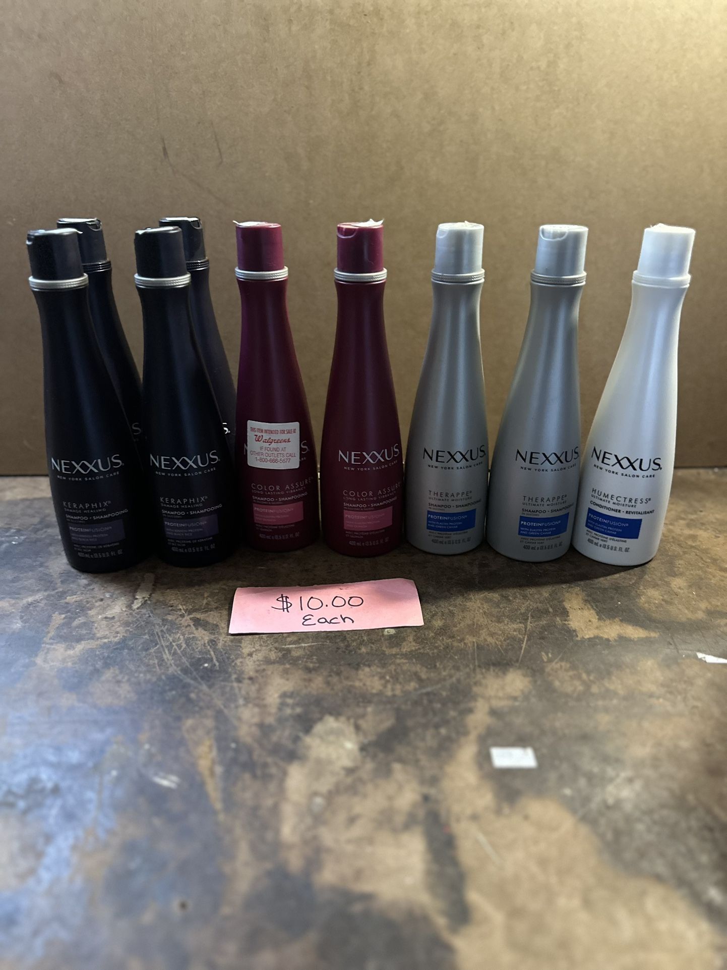 Nexxus. Shampoo/ Conditioners