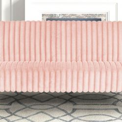Brand New Pink Futon Sofa Sleeper 