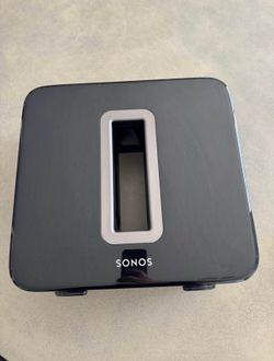 Sonos speaker and Subwoofer (both 1st gen)