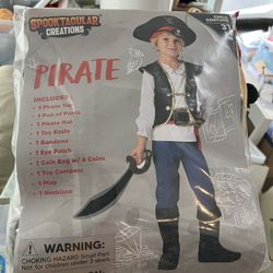 Halloween Pirate Kids Costume