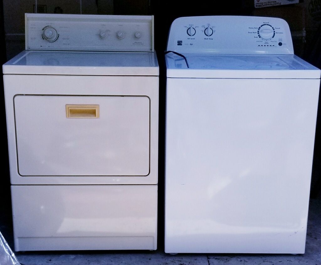 Previous Buyer fell Through,   Reposting!!!!   Kenmore Washer And Dryer. 