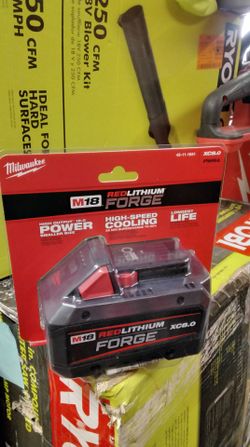 MILWAUKEE M18 REDLITHIUM XC8.0 FORGE BATTERY