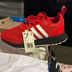 Red Adidas Kids Shoes 5 1/2