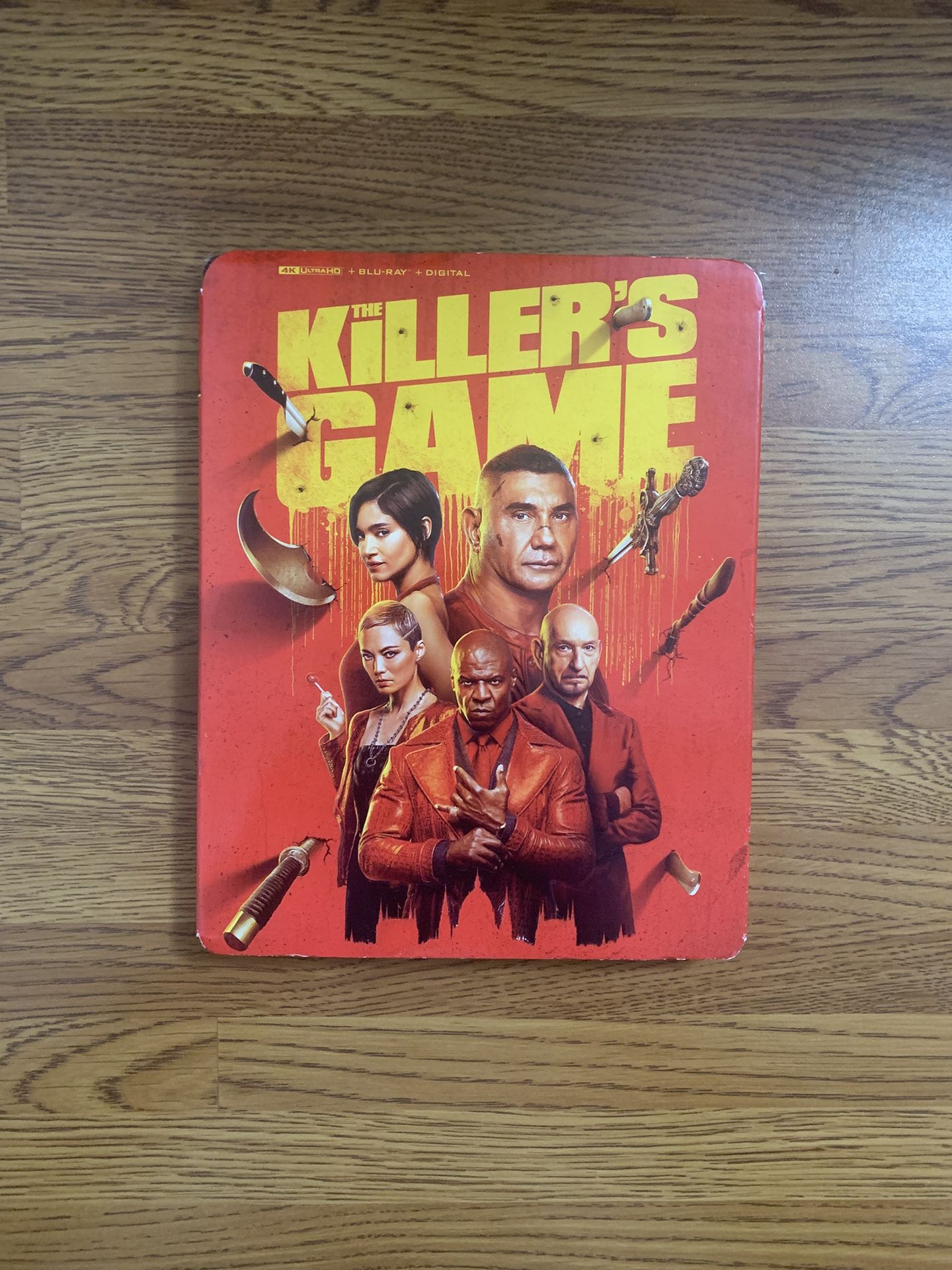 The Killer’s Game 4K UHD Blu-ray Combo Pack (4K UHD Blu-ray + Blu-ray + Digital Code)