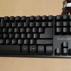 PC Gaming LED Backlight Rainbow Color Keyboard Brand New