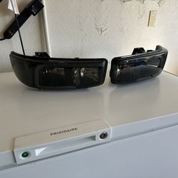 Car Headlights_Smoked Lens _LED