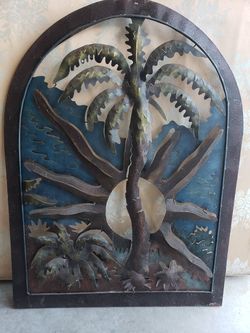 Outdoor tin art