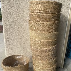 PLANT WEAVED BASKETS