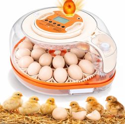 Voice Control Egg Incubator with Auto Turning & Humidity Control