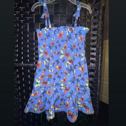 Brand New Kids Size 4T Butterfly Sun Dress