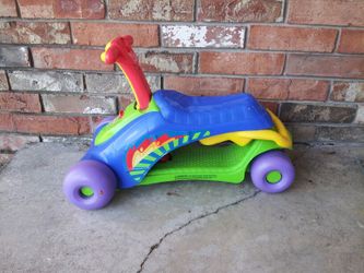 Playskool step and ride toy
