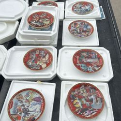 Coca Cola Plates   11 Different Months 