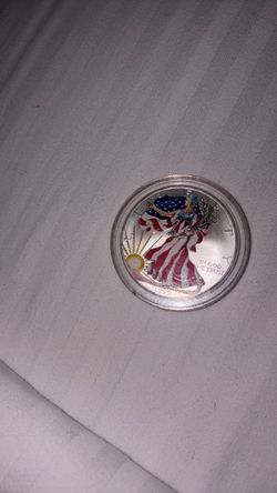 1999 Colorized American Silver Eagle Coin