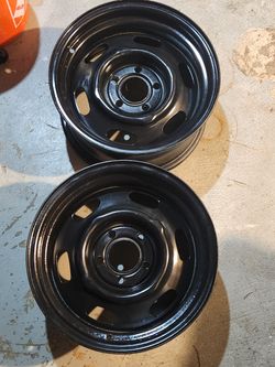 15x7 Mopar Police Wheels Vintage Chrysler Dodge Plymouth Steel Cop