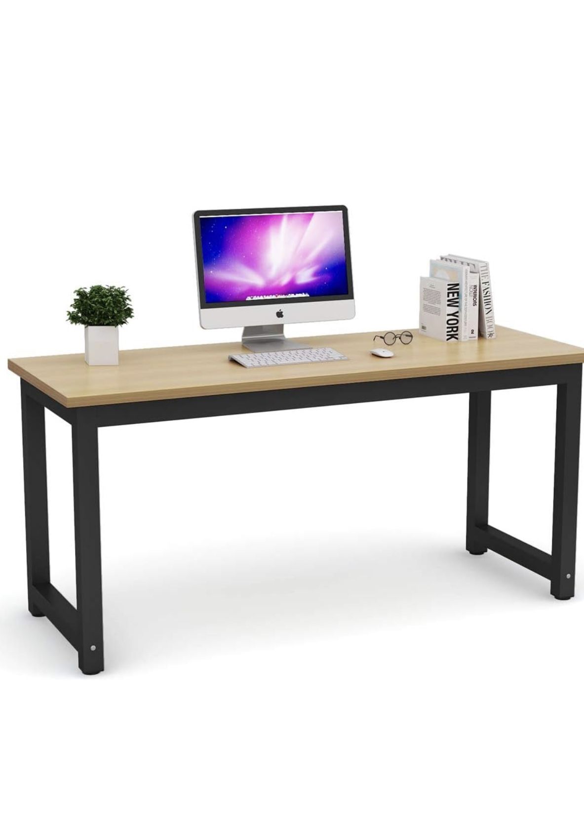 Computer Desk – 55” Large Office Desk / Study Table