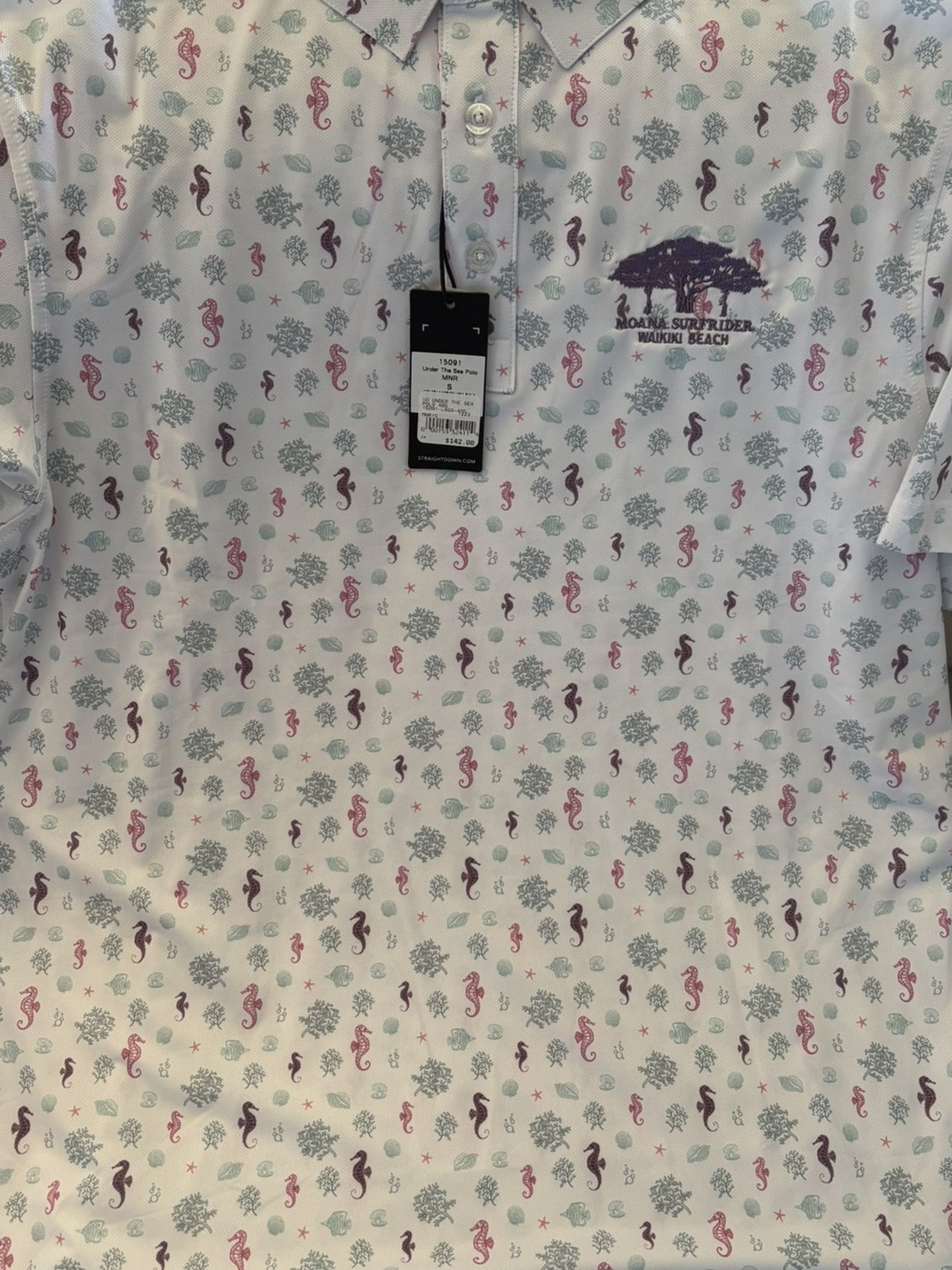 Straight Down Golf Shirt