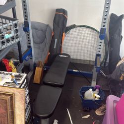 Fitness Gear Weight Rack and Bench