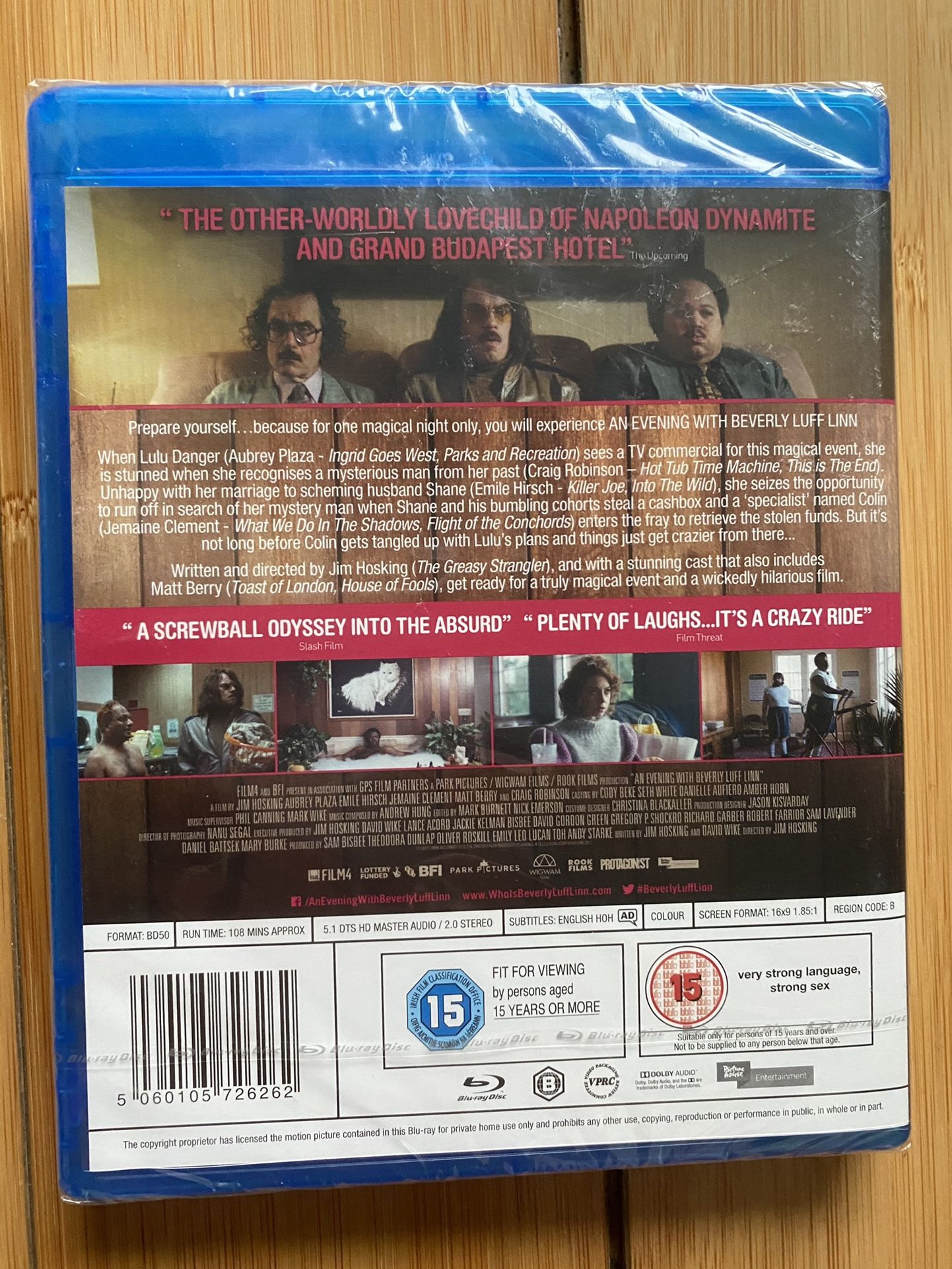 Beverly Luff Linn Region Code B Blu ray Brand New & Sealed