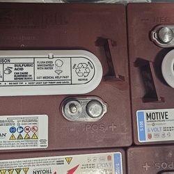 New Battery of 6volt With 225AH, guarantee of 1 year 