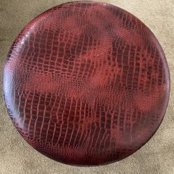 Red Ottoman