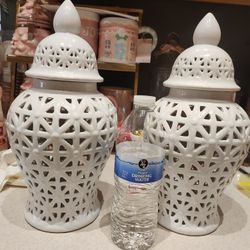 2 Ginger Jars