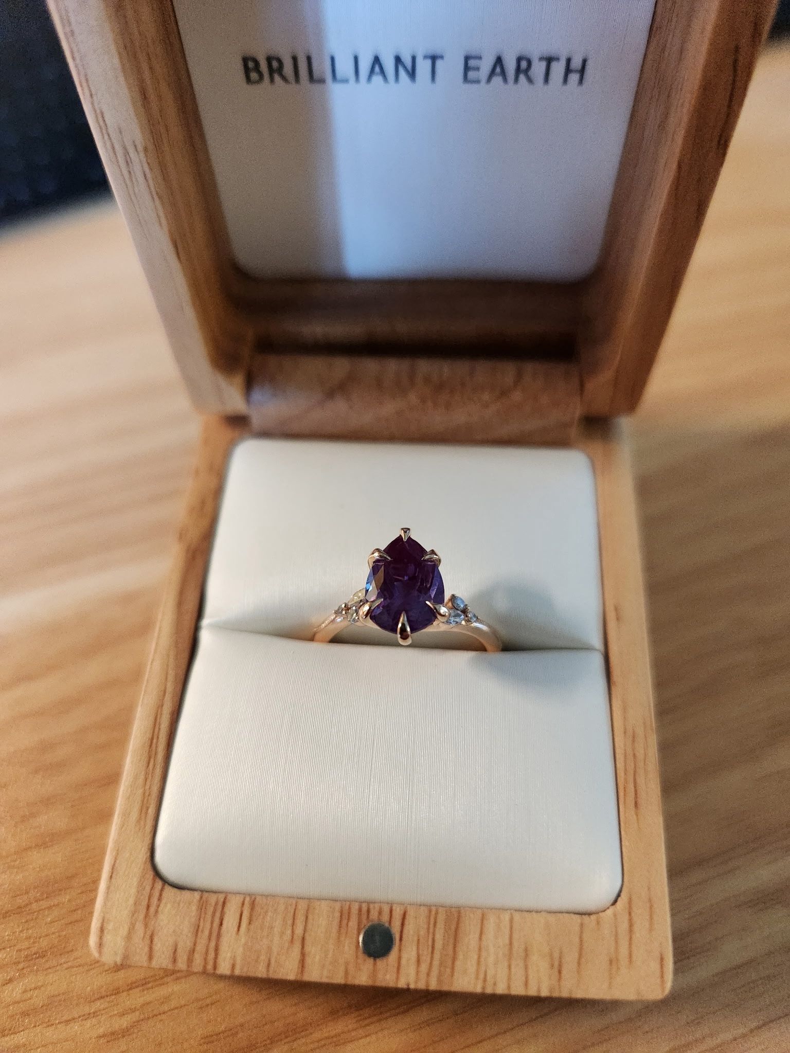 Alexandrine Engagement Ring